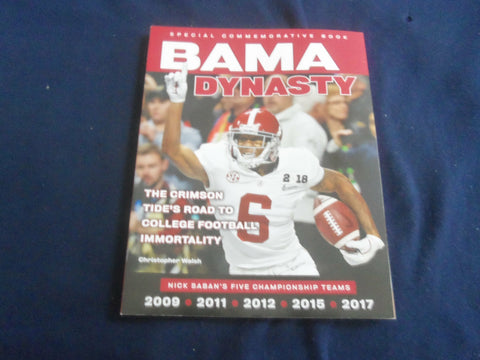 2012 BAMA DYNASTY - NICK SABAN'S 5 CHAMPIONSHIPS - UNIVERSITY ALABAMA - SP 1221H