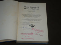 1936 CLINICAL DIAGNOSIS OF DISEASES OF THE MOUTH BY LOUIS V. HAYES - KD 3996