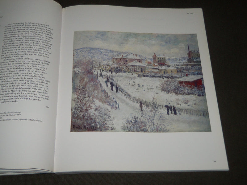 1998 IMPRESSIONISTS IN WINTER - EFFETS DE NEIGE SOFTCOVER BOOK - I 1541