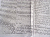 1839 AUGUST 14 DAILY EVEING TRANSCRIPT BOSTON NEWSPAPER - HENRY CLAY - NP 4183