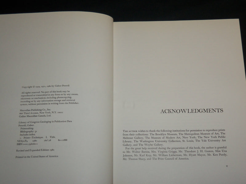 1980 PRINTING CLASSIC GUIDE REVISED & UPDATED BOOK BY GABOR PETERDI - R 706A
