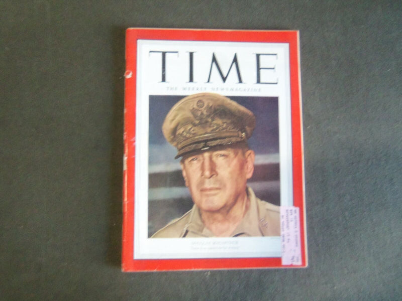 1951 APRIL 30 TIME MAGAZINE - GENERAL DOUGLAS MACARTHUR - T 1276