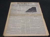 1944 OCTOBER 3 NEW YORK TIMES - AMERICANS SMASH AHEAD ABOVE AACHEN - NT 4337