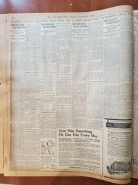 1917 NOVEMBER 5 NEW YORK TIMES - THREE AMERICANS KILLED IN GERMAN RAID - NT 8061