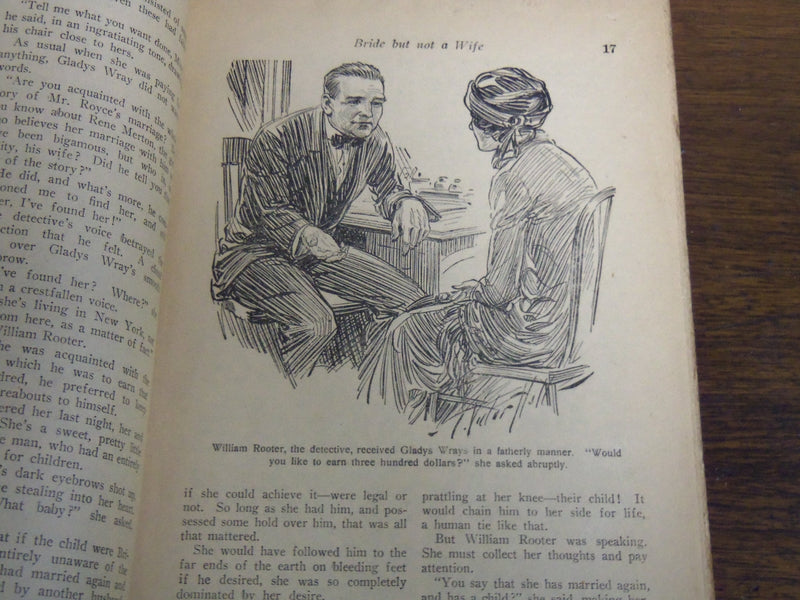 1925 MARCH 7 LOVE STORY MAGAZINE ILLUSTRATED - AMID SCARLET ROSES - K 1133