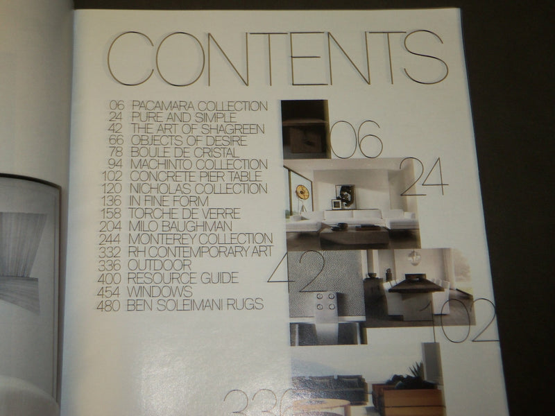 2015 RH MODERN RESTORATION HARDWARE CATALOG - FIRST EDITION - D 440