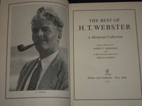 1953 THE BEST OF H. T. WEBSTER A MEMORIAL COLLECTION BOOK - 1ST PRINT - KD 2502