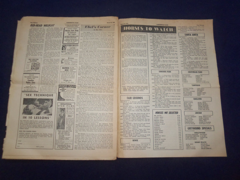 1962 MARCH 24 FLASH NEWSPAPER - PHONY M.D. KNEW SCORE! SAY GALS - NP 6939