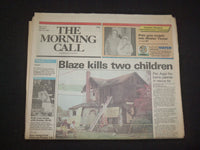 1994 MAY 16 MORNING CALL NEWSPAPER-ALLENTOWN, PA-BLAZE KILLS 2 CHILDREN -NP 8272