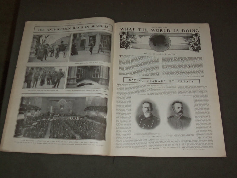 1906 FEBRUARY 17 COLLIER'S MAGAZINE - HOWARD PYLE COVER - F 578