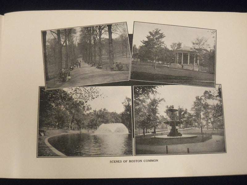 1900S BOSTON 150 VIEWS BOOK PUBLISHED BY UNION NEWS COMPANY- J 1882