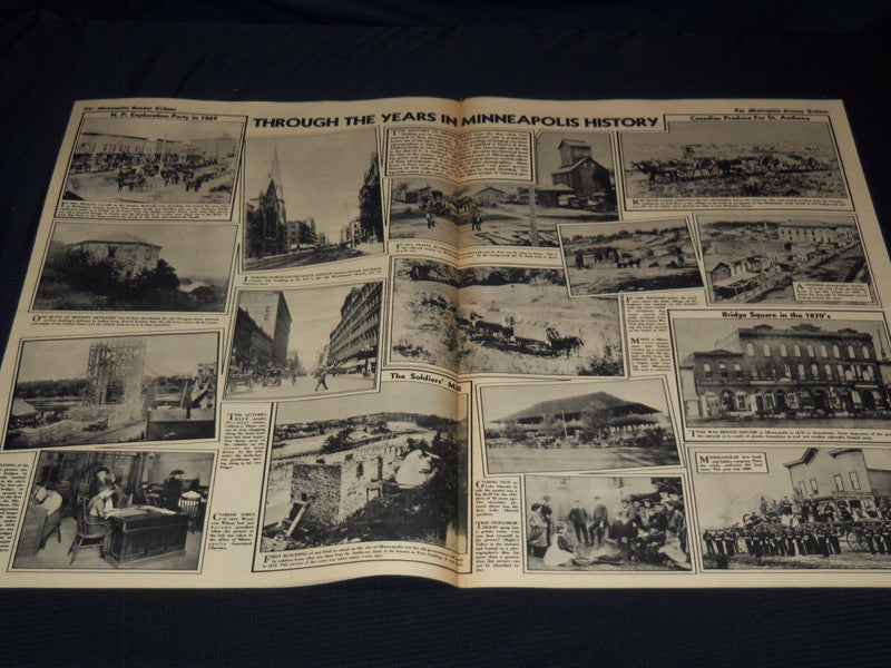 1939 SEPT 24 MINNEAPOLIS SUNDAY TRIBUNE COLOR SECTION - ETERNAL ICE - NT 9578