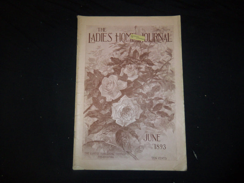 1893 JUNE LADIES' HOME JOURNAL MAGAZINE - GREAT ILLUSTRATIONS & ADS - ST 2370