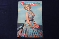 1947 MAY 27 CINEMONDE MAGAZINE - MICHELE MORGAN - JUNE HAVER COVER - E 23920
