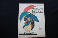 1921 APRIL WOMAN'S WORLD MAGAZINE - UMBRELLAS COVER - E 10109