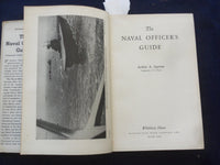 1944 THE NAVAL OFFICER'S GUIDE HARDCOVER BOOK BY ARTHUR A. AGETON - KD 8265