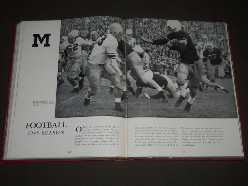 1948 TERRAPIN UNIVERSITY OF MARYLAND COLLEGE YEARBOOK - GREAT PHOTOS - YB 1179
