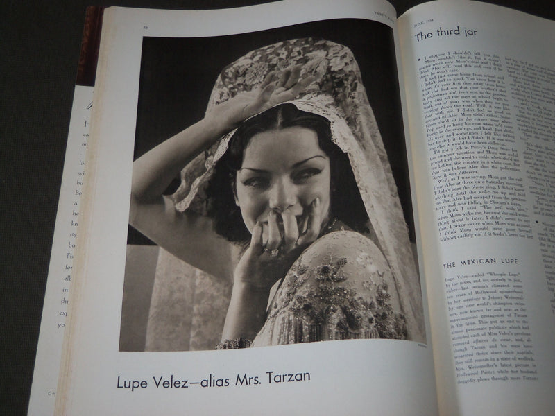 1934 JUNE VANITY FAIR MAGAZINE - GREAT PHOTOS BY STEICHEN - GARBO - HULL - F 452