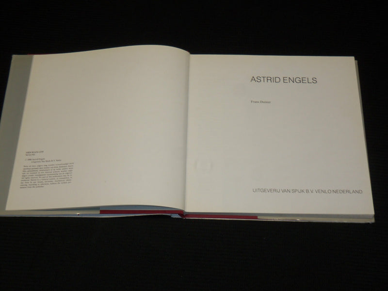 1990 ASTRID ENGELS HARDCOVER BOOK BY FRANS DUISTER - GREAT PRINTS - R 716P