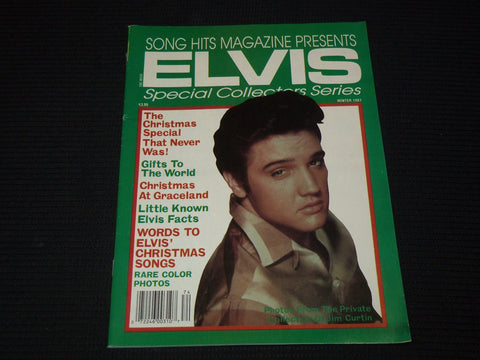 1987 WINTER SONG HITS - ELVIS SPECIAL COLLECTOR'S MAGAZINE - ELVIS - E 15444