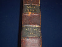 1830 JOURNALS OF THE HOUSE OF LORDS BOUND VOL NO. 62 - GEORGII QUARTI - KD 4D