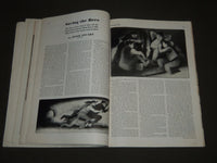 1940 JAN ESQUIRE MAGAZINE - GEORGE PETTY ILLUSTRATION - COVER AND ADS - ST 5057