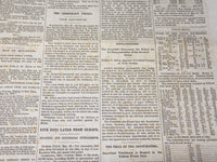 1865 MAY 30 THE EVENING POST NEWSPAPER - JEFF. DAVIS - SURRATT - NP 4956