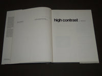 1980 HIGH CONTRAST BY J. SEELEY HARDCOVER BOOK - KD 3844