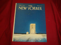 1988 MAY 9 NEW YORKER MAGAZINE FRONT COVER ONLY - GREAT ART FOR FRAMING