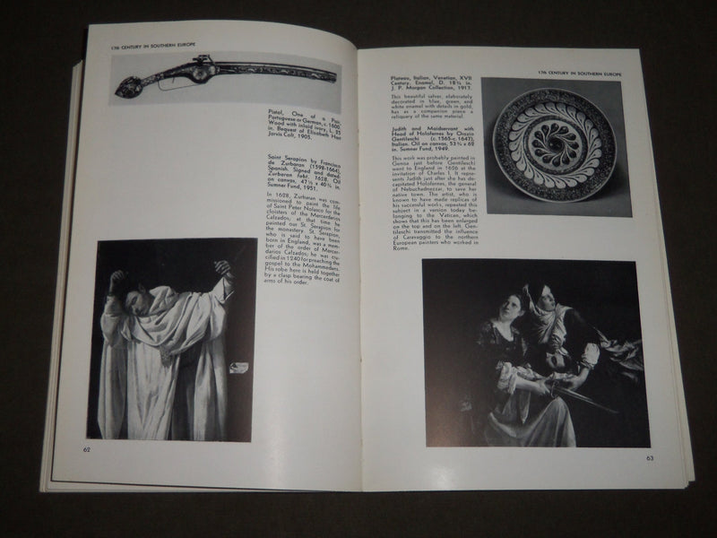 1958 WADSWORTH ATHENEUM HANDBOOK CATALOG - HARTFORD CONNECTICUT - KD 5001