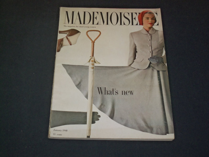 1948 JANUARY MADEMOISELLE MAGAZINE - WHAT'S NEW - SP 6736