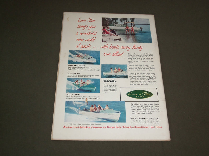 1955 MARCH 7 SPORTS ILLUSTRATED MAGAZINE - JOSEPH CAMERON ALSTON - SP 8726