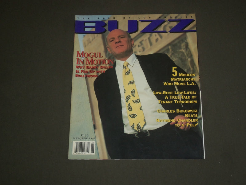 1992 MAY/JUNE BUZZ MAGAZINE - BARRY DILLER - B 473