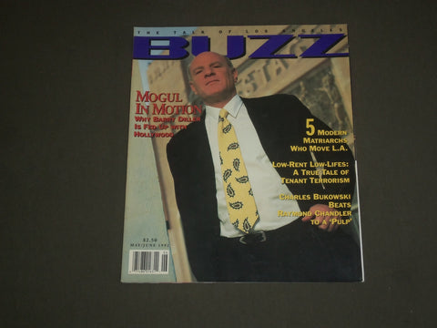 1992 MAY/JUNE BUZZ MAGAZINE - BARRY DILLER - B 473