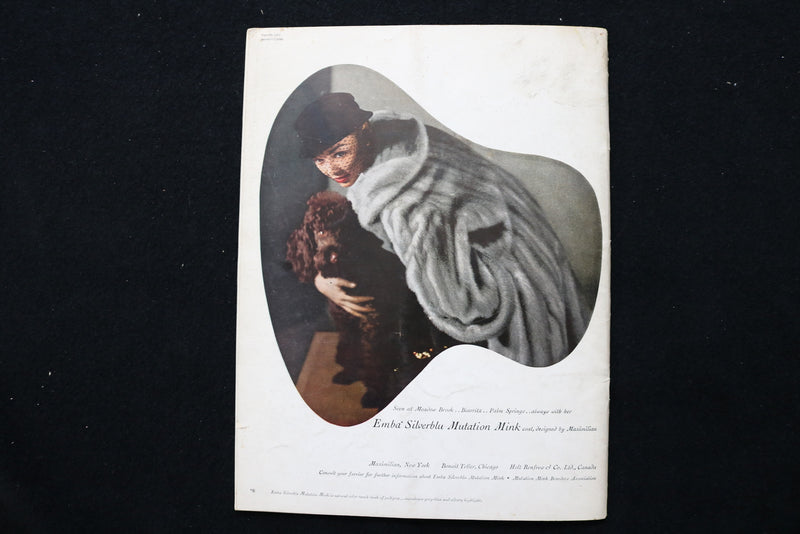 1951 ISRAEL PHILHARMONIC ORCHESTRA PROGRAM - K 2272