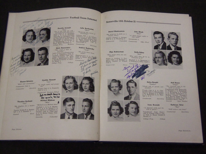 1940 THE ECHO BOUND BROOK HIGH SCHOOL YEARBOOK - NEW JERSEY - YB 417