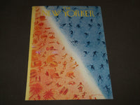 1954 FEBRUARY 27 NEW YORKER MAGAZINE FRONT COVER ONLY - GREAT ART FOR FRAMING