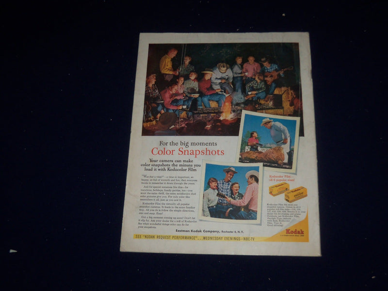 1955 AUGUST 27 THE SATURDAY EVENING POST MAGAZINE - ILLUSTRATED COVER - SP 5613