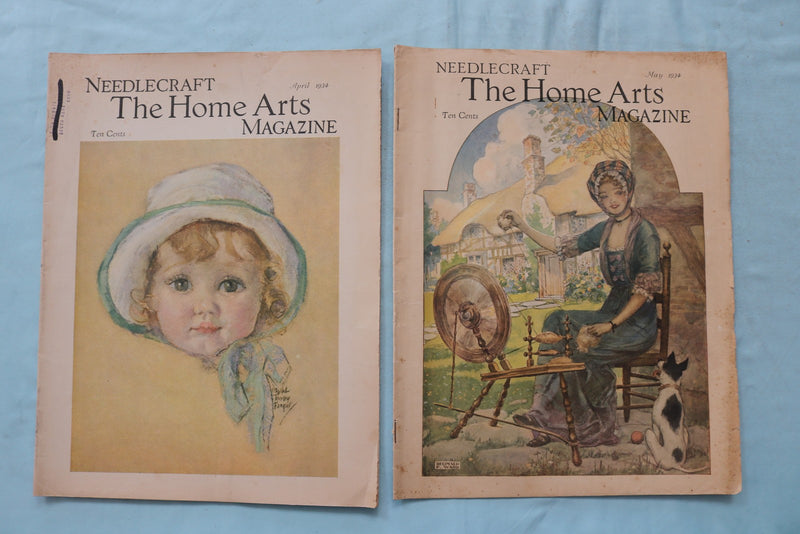 1931-1934 HOME ARTS NEEDLECRAFT MAGAZINE - LOT OF 20 - O 3968