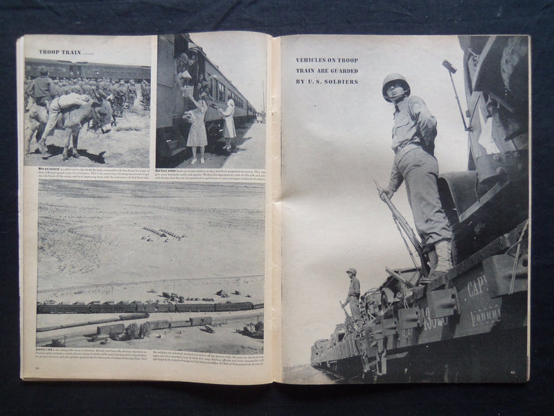 1943 JUNE 28 LIFE MAGAZINE - WAR SOUVENIR - L 345