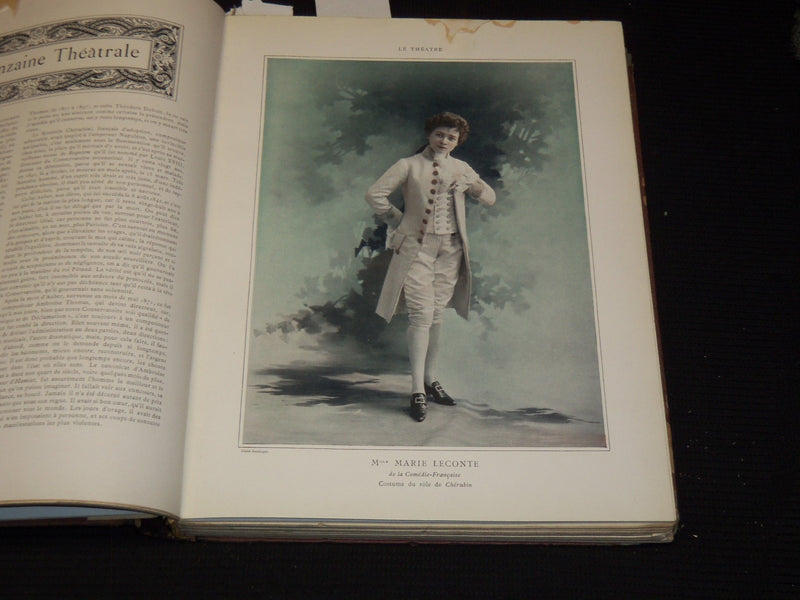 1902 JULY-DECEMBER LE THEATRE MAGAZINE BOUND VOLUME - 12 ISSUES - KD 2657H