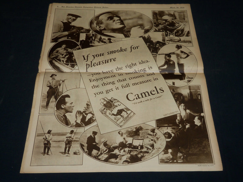 1928 MAR 18 SAN FRANCISCO CHRONICLE ROTO - PASSION PLAY - BOBBY JONES - NP 5107