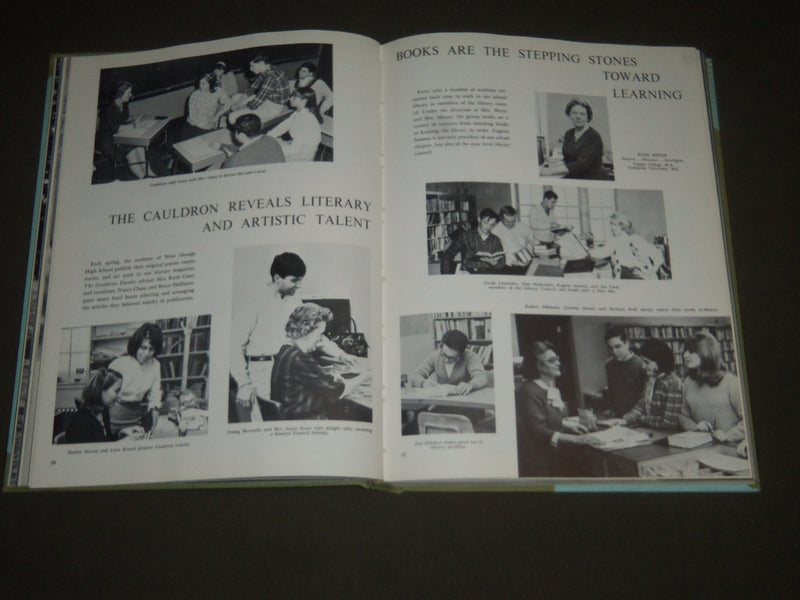 1965 WEST-O-RANGER WEST ORANGE COLLEGE YEARBOOK - NEW JERESY - YB 1263
