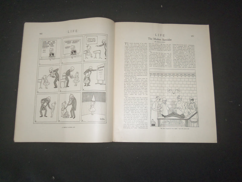 1917 MARCH 15 LIFE MAGAZINE - FAMILY-PHYSICIAN NUMBER - A HURRY CALL - L 764W