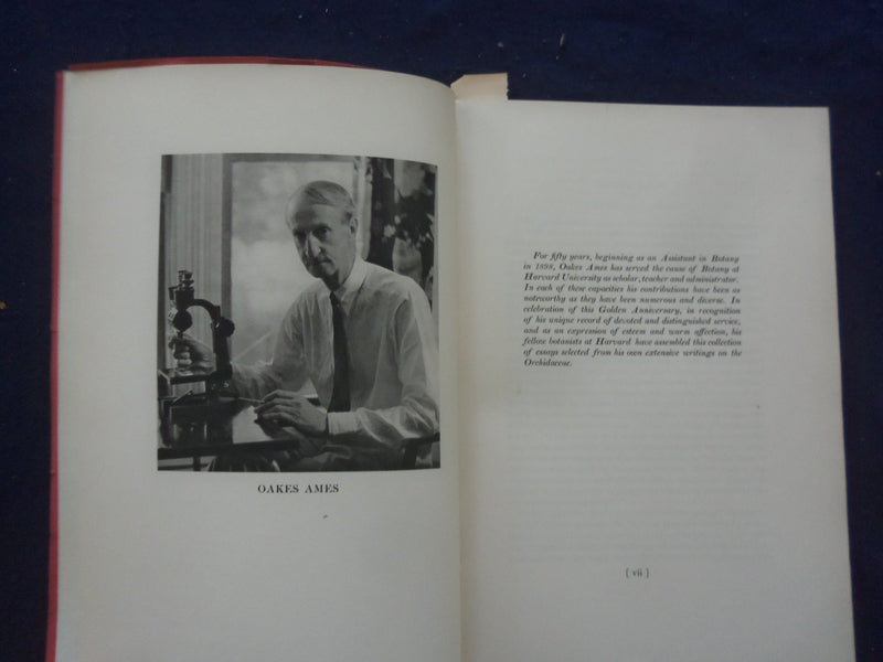 1948 ORCHIDS IN RETROSPECT SOFTCOVER BOOK BY OAKES AMES - KD 8206