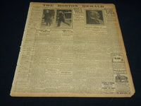 1909 MAY 20 THE BOSTON HERALD - PRESIDENT LOWELL AT HARVARD HELM - BH 401