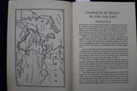 1934 CONFLICTS OF POLICY IN THE FAR EAST SOFTCOVER BOOK BY G. BLAKESLEE - K 1560