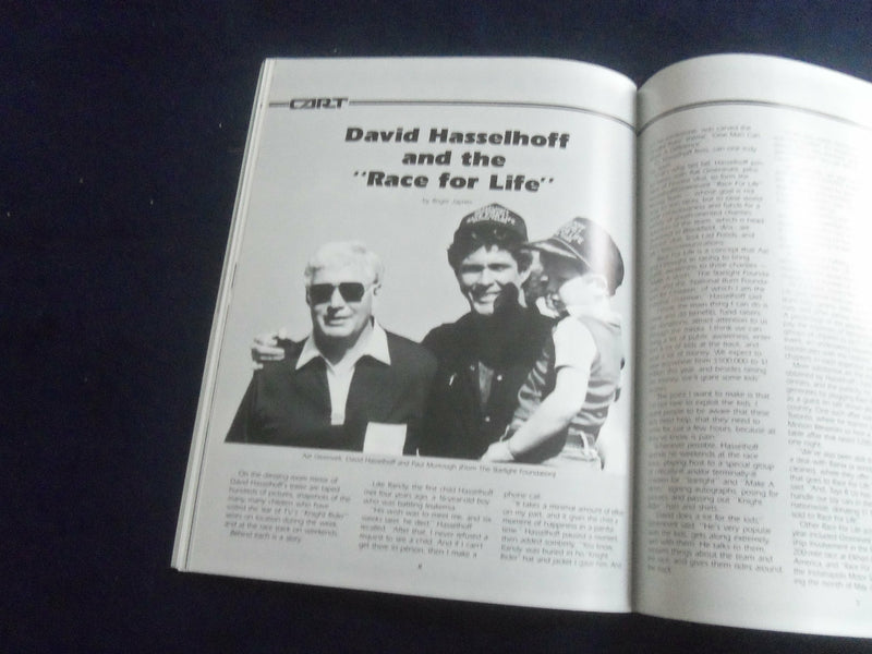 1986 JULY 4-6 BUDWEISER CLEVELAND GRAND PRIX RACING PROGRAM - SP 3804D