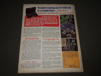 1975 THE NATIONAL POLICE GAZETTE MAGAZINE - HORSE RACES - GREAT COVER - B 4497