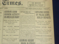 1918 FEBRUARY 6 NEW YORK TIMES - KRYLENKO SEIZED BY POLISH ARMY - NT 8232